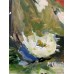 Buy painting on canvas from the artist - a bouquet of flowers: tulips, peonies, buttercups, cornflowers